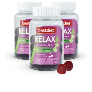 BEST DIET : RELAX ASWAGANDHA gummies #Cereza 60 u