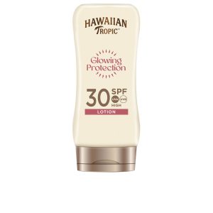 HAWAIIAN TROPIC : GLOWING PROTECTION ultra radiance sun lotion SPF30 180 ml