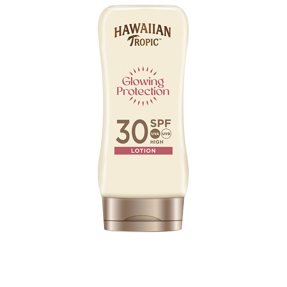HAWAIIAN TROPIC : GLOWING PROTECTION ultra radiance sun lotion SPF30 180 ml