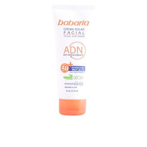 BABARIA : SOLAR ADN crema solar facial aloe vera SPF50 75 ml