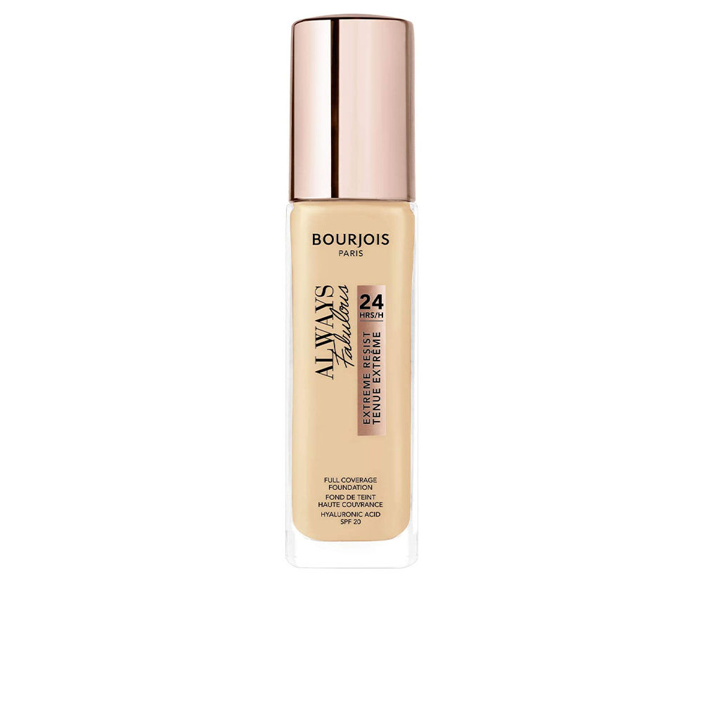 BOURJOIS : ALWAYS FABULOUS 24H foundation #110-light vanilla