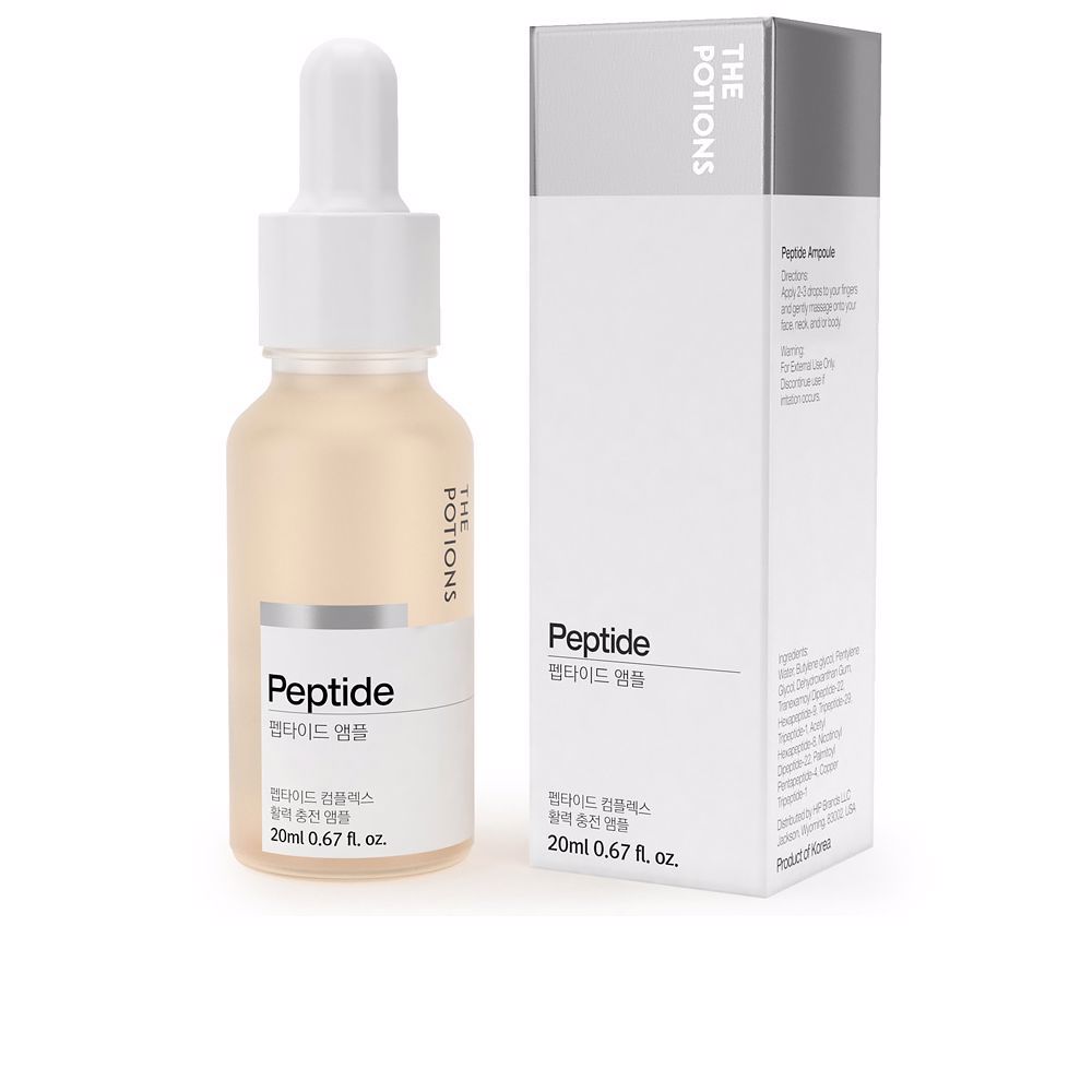 THE POTIONS : PEPTIDE ampoule 20 ml
