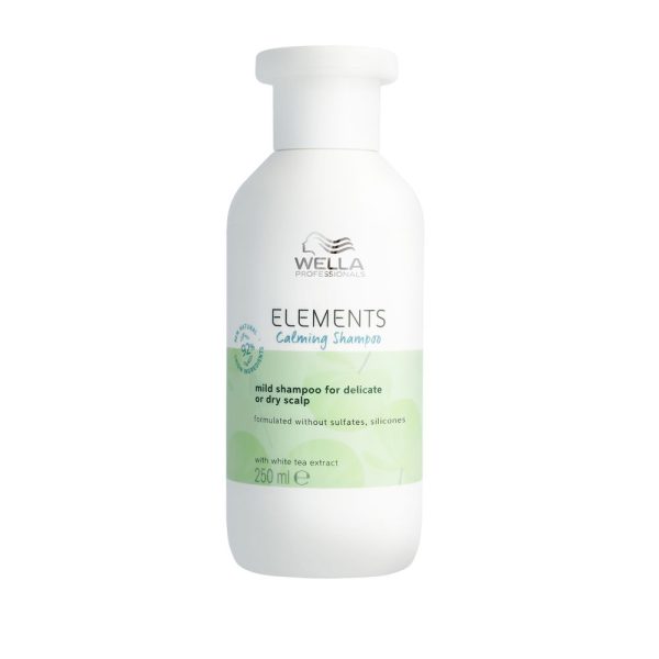 WELLA PROFESSIONALS : ELEMENTS Natural Soothing Shampoo for Dry or Delicate Scalp 250 ml