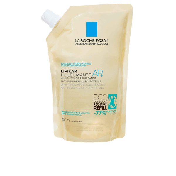 LA ROCHE POSAY : LIPIKAR AP+ cleansing oil refill 400 ml