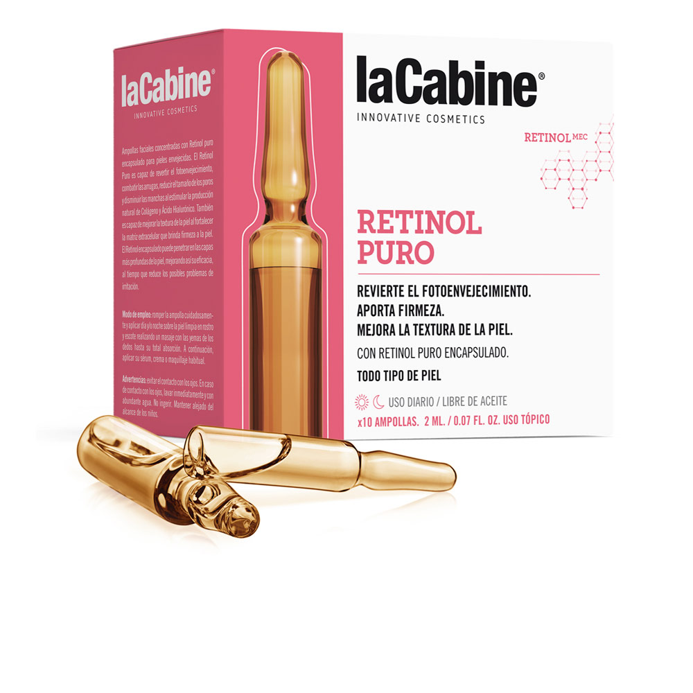 LA CABINE : AMPOLLAS RETINOL PURO 10 x 2 ml