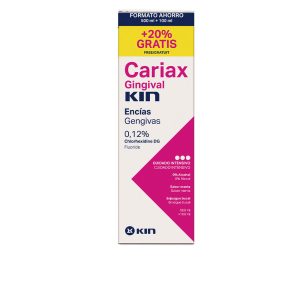 KIN : CARIAX GINGIVAL enjuague bucal 500 ml + 100 ml