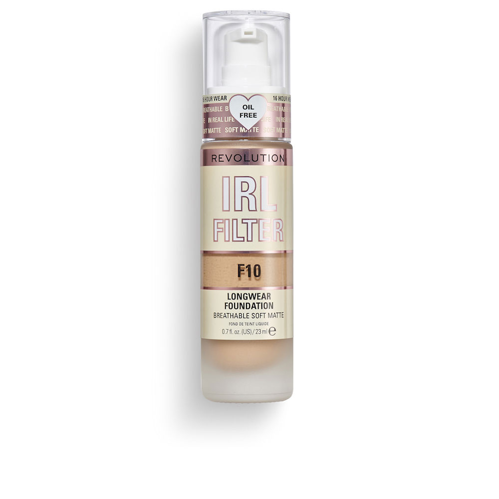 REVOLUTION MAKE UP : IRL FILTER longwear foundation #F10 23ml
