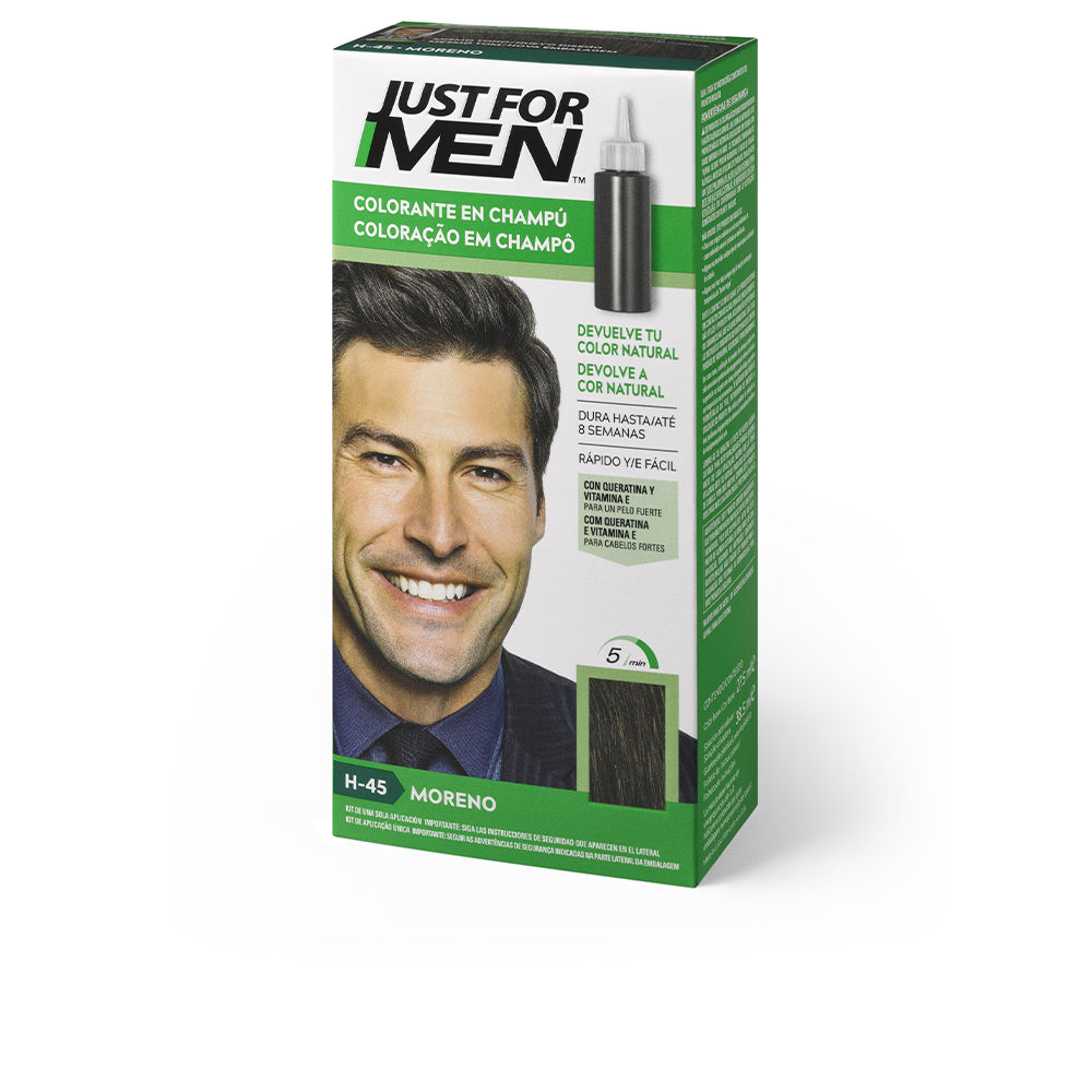 JUST FOR MEN : COLORANT in shampoo #brown 30 ml