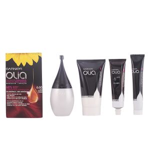 GARNIER : OLIA coloración permanente sin amoniaco #6.60-rojo intenso 1 u