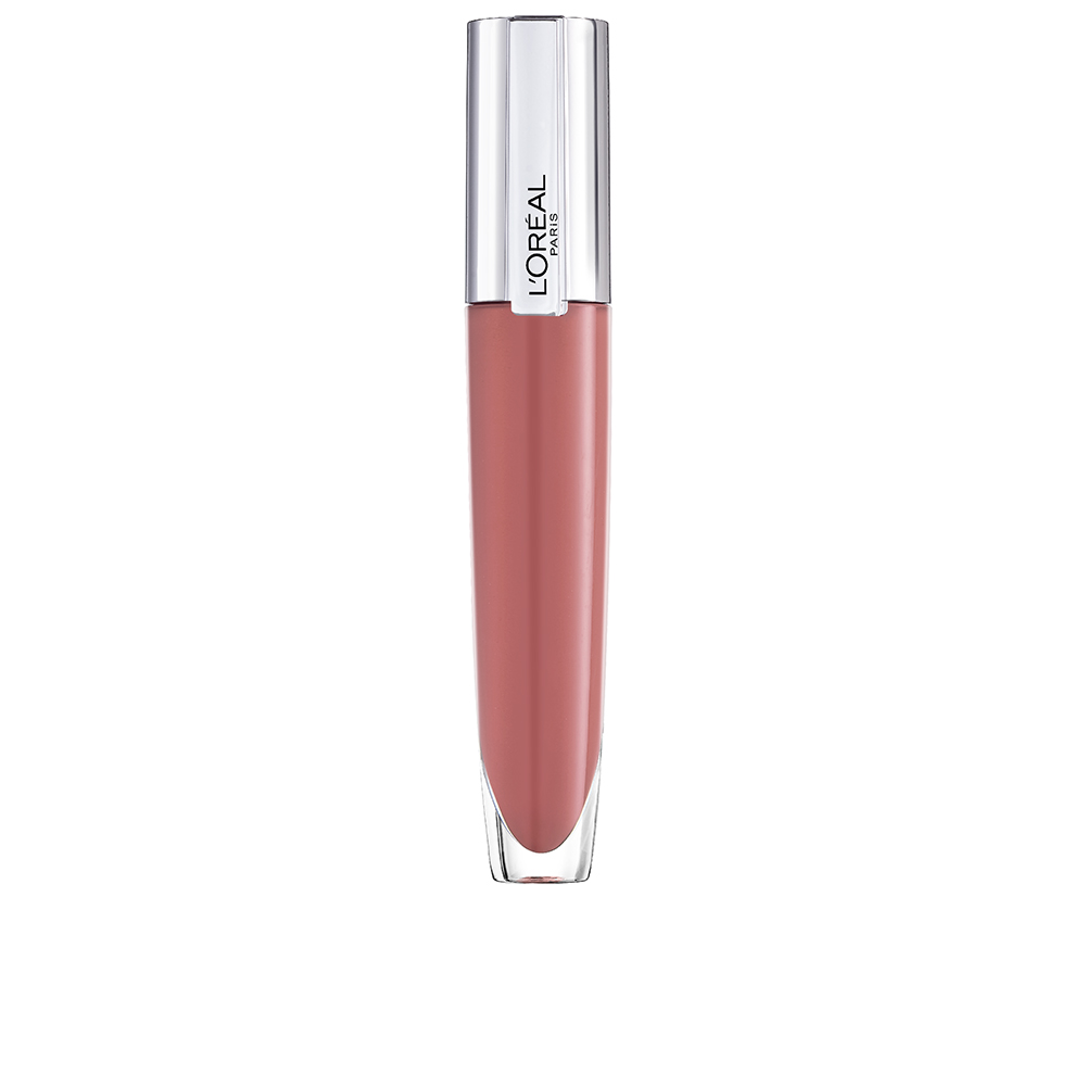 L'ORÉAL PARIS : ROUGE SIGNATURE brilliant plump lip gloss #412-heighten