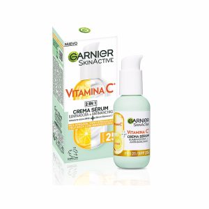 GARNIER : VITAMIN C 2in1 illuminating + anti-spot serum cream SPF25 50 ml