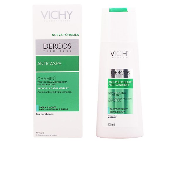 VICHY : DERCOS anti-dandruff shampoo for oily hair 200 ml