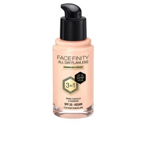 MAX FACTOR : FACEFINITY ALL DAY FLAWLESS 3 IN 1 foundation #C10-fair porcelain 30 ml