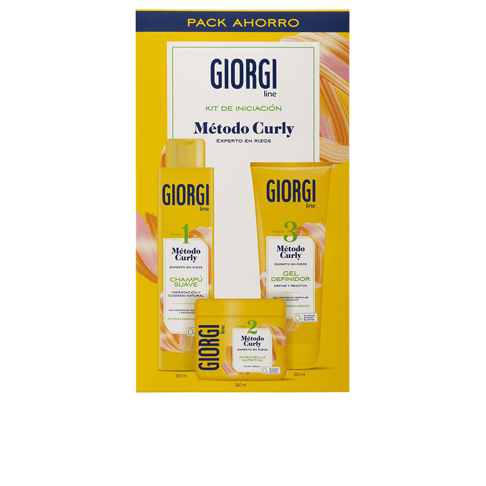 GIORGI LINE : GIORGI CURLY METHOD LOT 3 pcs