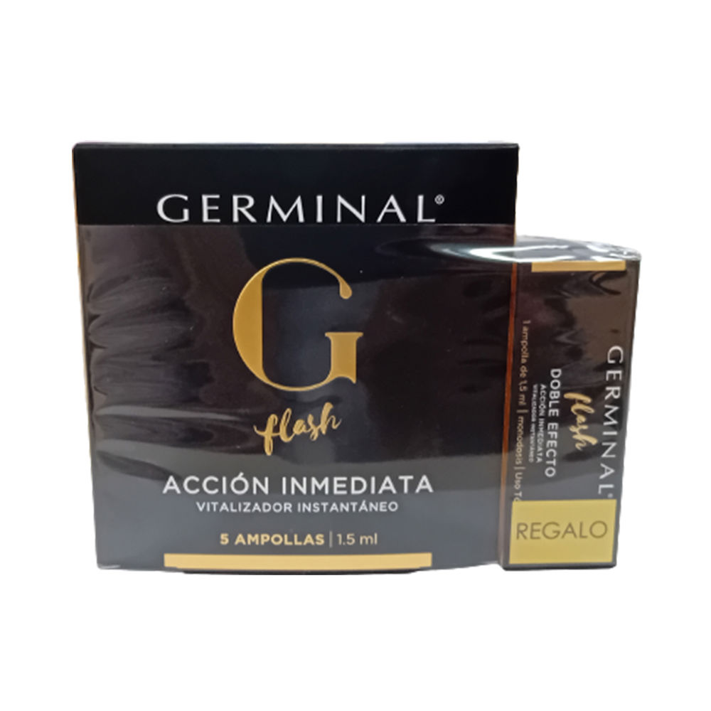 GERMINAL : IMMEDIATE ACTION AMPOULES LOT 7 pcs