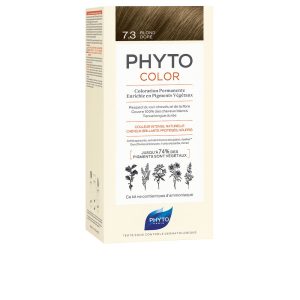 PHYTO : PHYTOCOLOR #7.3-rubio dorado 4 u