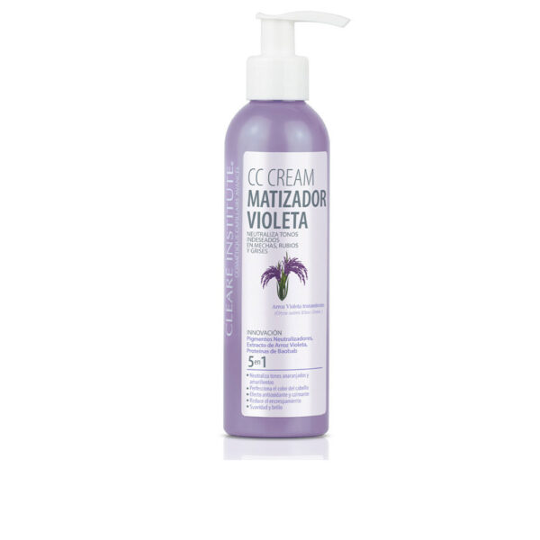 CLEARÉ INSTITUTE : MATIZADOR violeta CC cream 200 ml