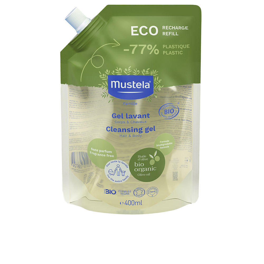 MUSTELA : BIO gel shampoo refill 400 ml