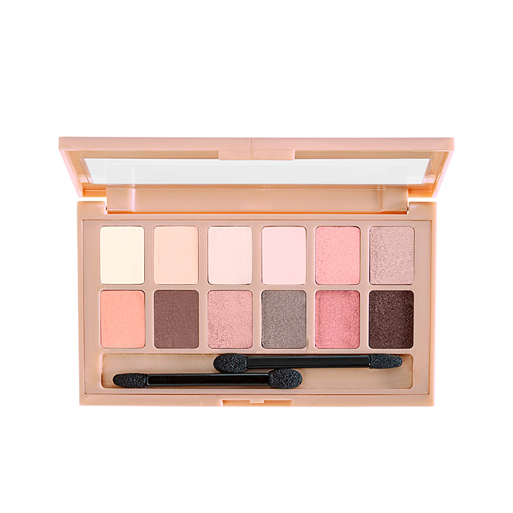 MAYBELLINE : THE BLUSHED NUDES eye shadow palette #01