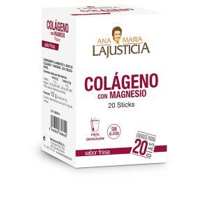ANA MARÍA LAJUSTICIA : COLÁGENO CON MAGNESIO sabor fresa 20 sticks