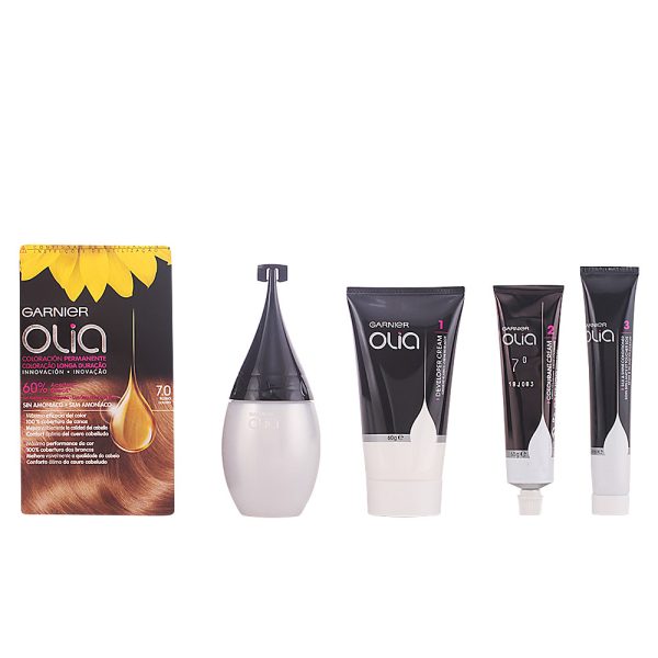 GARNIER : OLIA coloración permanente sin amoniaco #7.0-rubio 1 u