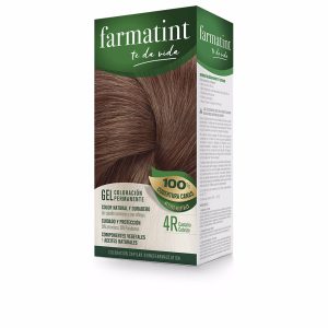 FARMATINT : FARMATINT GEL permanent color #4r-copper brown 5 units