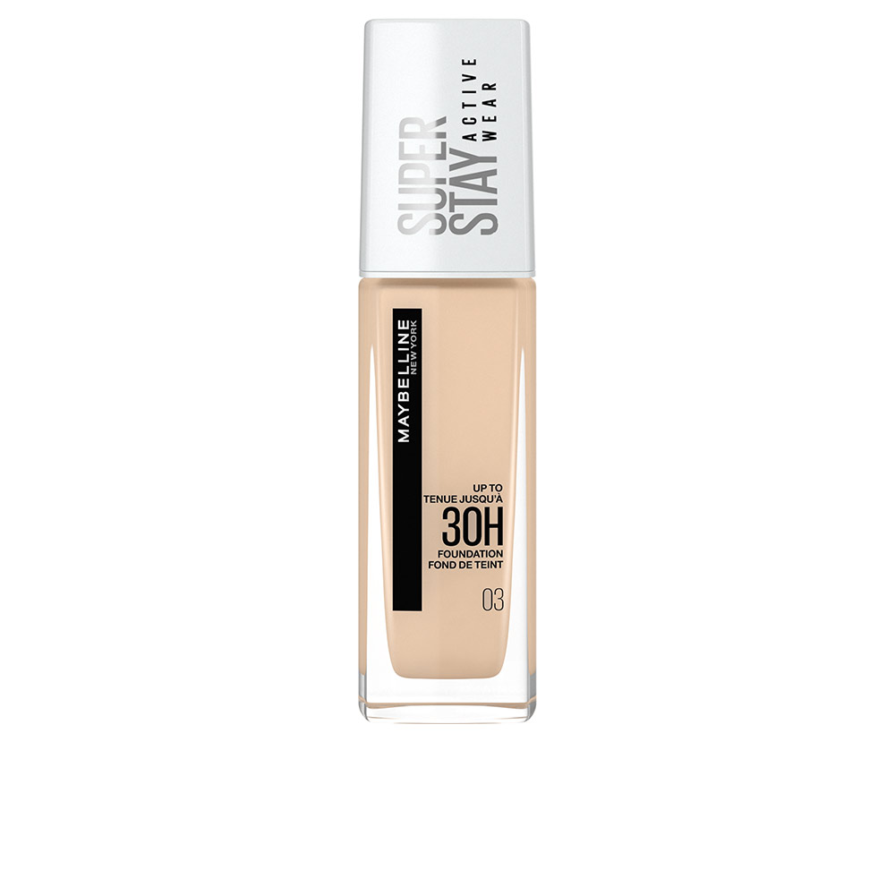 MAYBELLINE : SUPERSTAY activewear 30h foudation #03-true ivory
