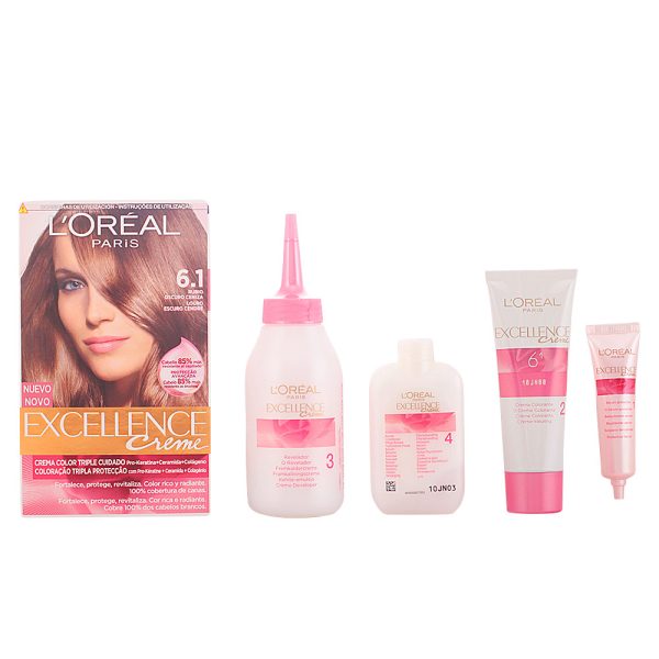 L'ORÉAL PARIS : EXCELLENCE Creme dye #6.1-dark ash blonde 192 ml