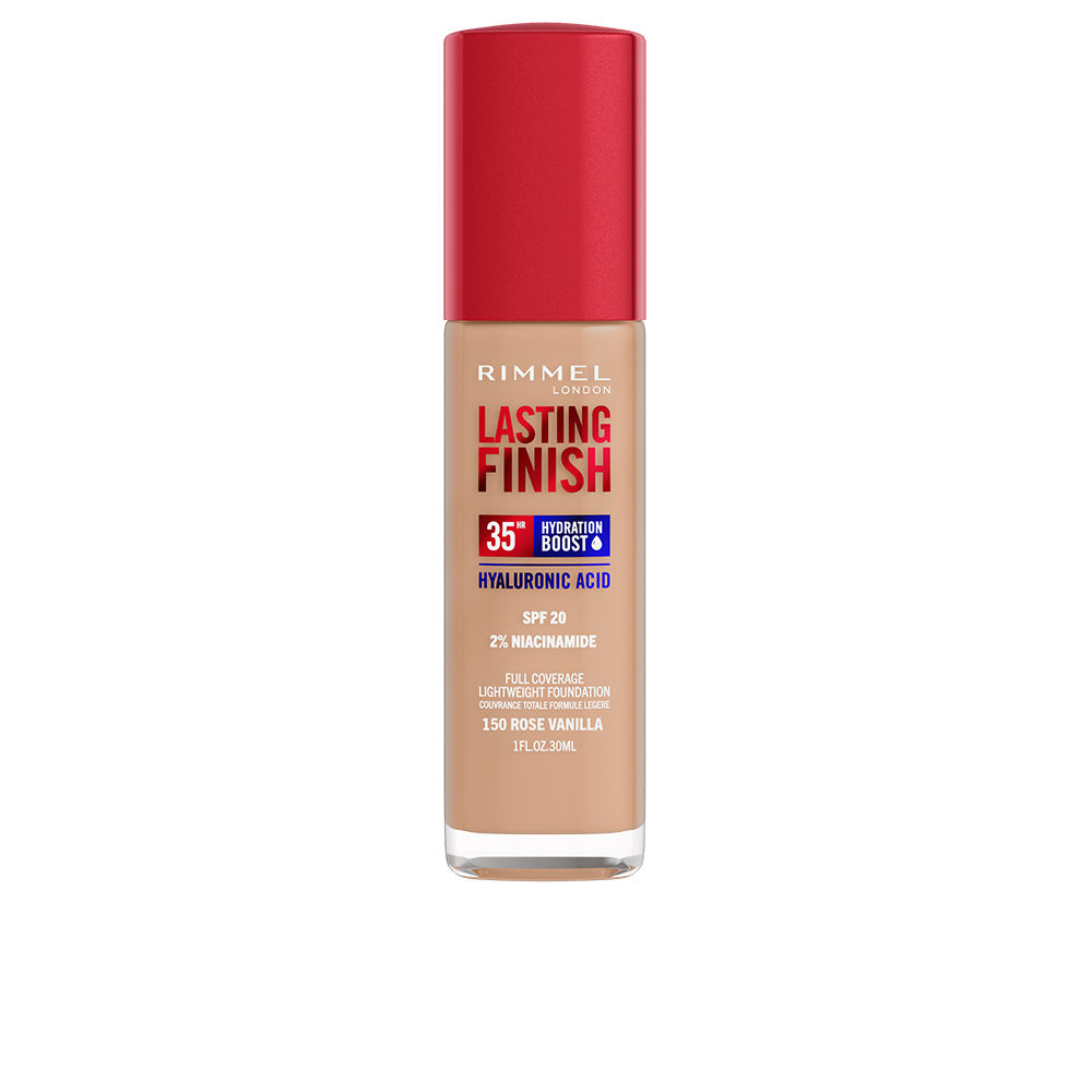 RIMMEL LONDON : LASTING FINISH hydration boost SPF20 #150-Rose Vanilla 30 ml