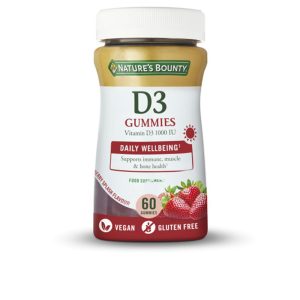 NATURE'S BOUNTY : VITAMIN D3 1000 IU 60 gummies