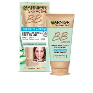 GARNIER : SKINACTIVE BB CREAM combination to oily skin daily moisturizer SPF 25 #light tone 50 ml