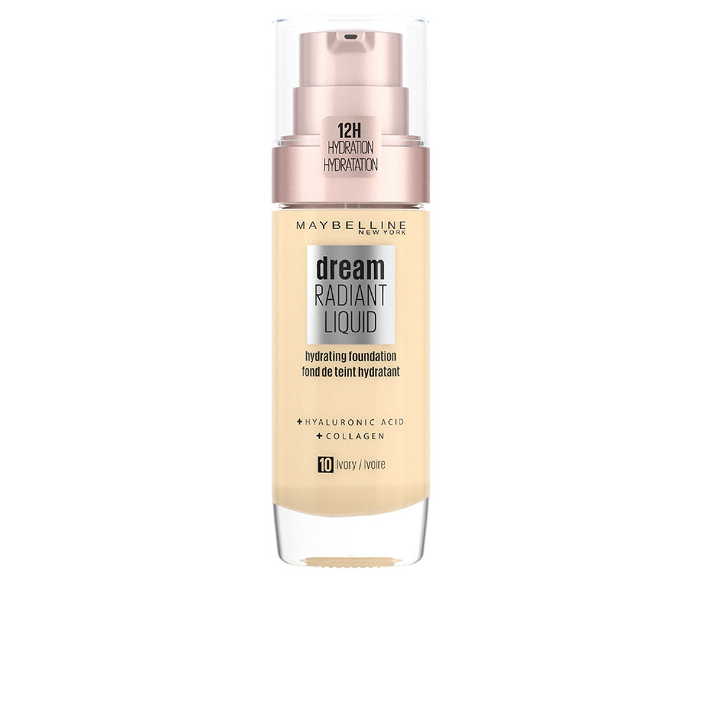 MAYBELLINE : DREAM RADIANT LIQUID hydrating foundation #010-ivory