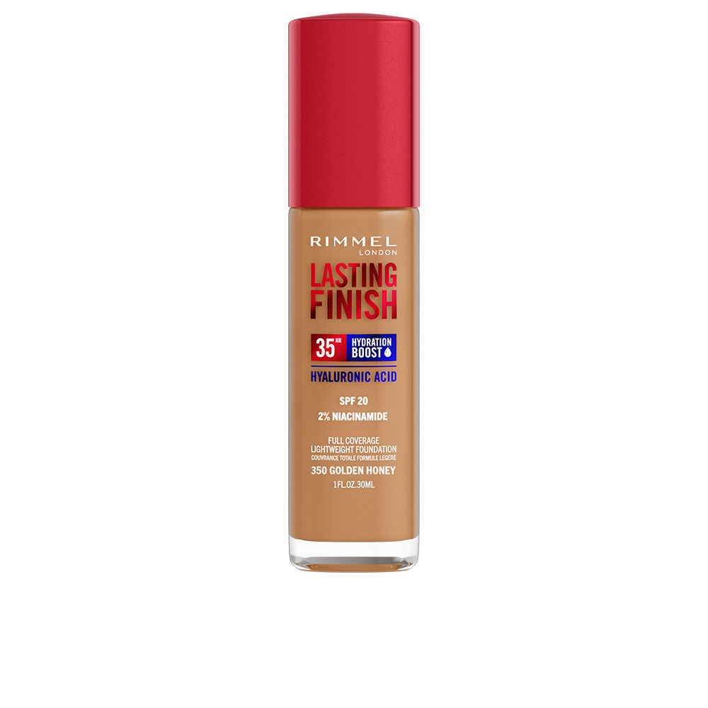 RIMMEL LONDON : LASTING FINISH hydration boost SPF20 #350-Golden Honey 30 ml