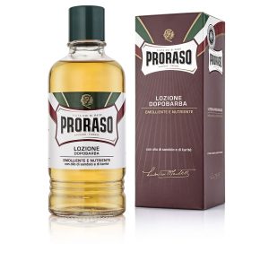 PRORASO : PROFESSIONAL after shave sandalwood-karite lotion 400 ml