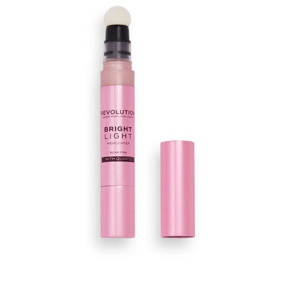REVOLUTION MAKE UP : BRIGHT LIGHT highlighter #beam pink