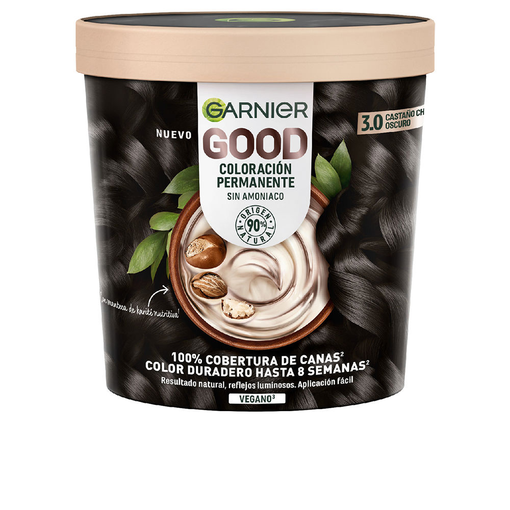GARNIER : GOOD permanent color #3.0 dark brown 217 ml