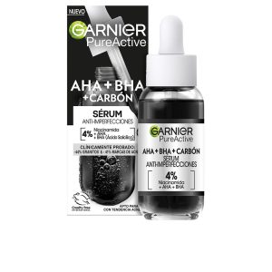 GARNIER : PURE ACTIVE AHA + BHA + CARBÓN sérum anti-imperfecciones 30 ml