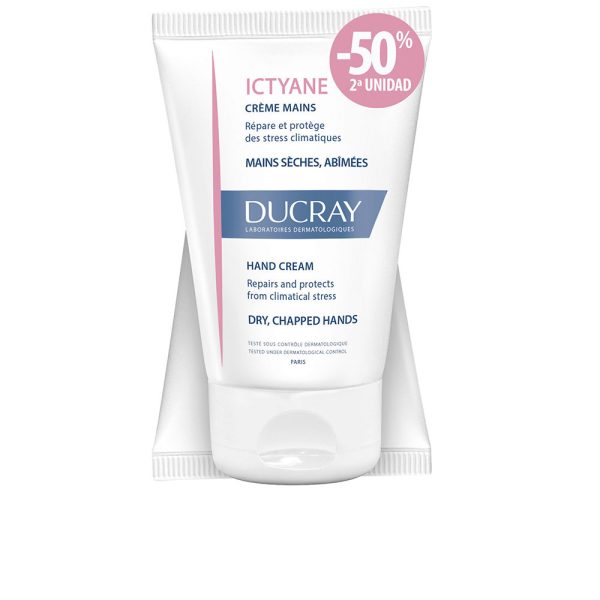 DUCRAY : ICTYANE hand cream pack 2 x 50 ml