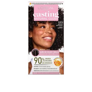 L'ORÉAL PARIS : CASTING NATURAL GLOSS #123-negro brownie 180 ml