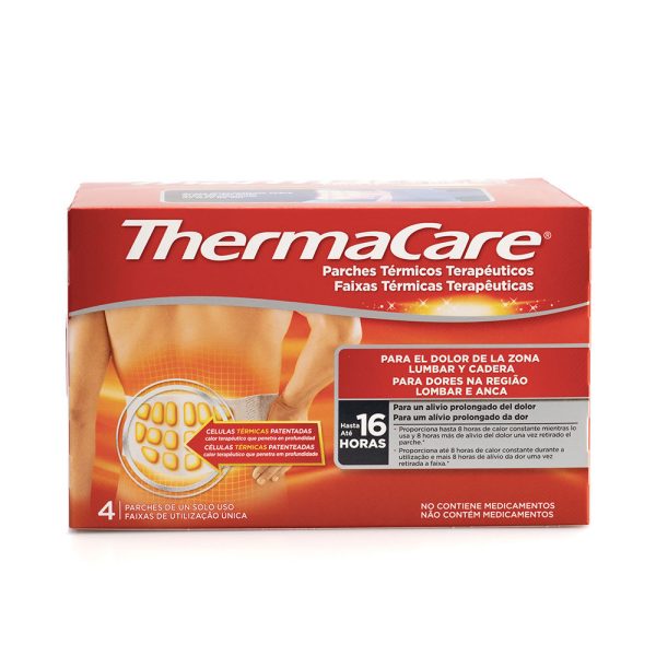 THERMACARE : THERMACARE lumbar hip thermal patches 4 u