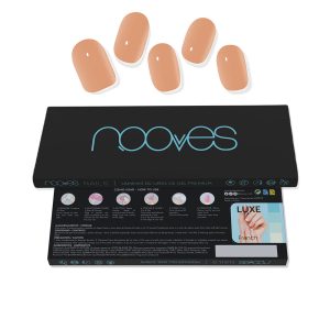 NOOVES : Premium luxe GEL NAIL SHEETS #cru au soleil 20 u