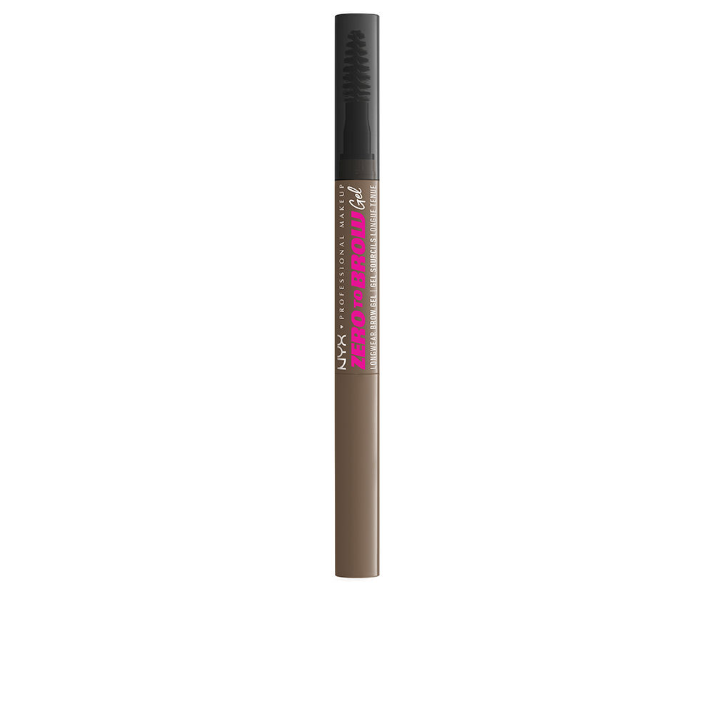 NYX PROFESSIONAL MAKE UP : ZERO TO BROW gel #02-ash brown 2 ml