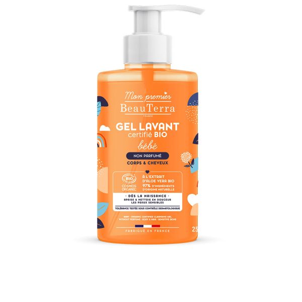 BEAUTERRA : BIO BABÉ fragrance-free shower gel 750 ml