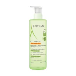 A-DERMA : EXOMEGA CONTROL emollient gel 2in1 500 ml