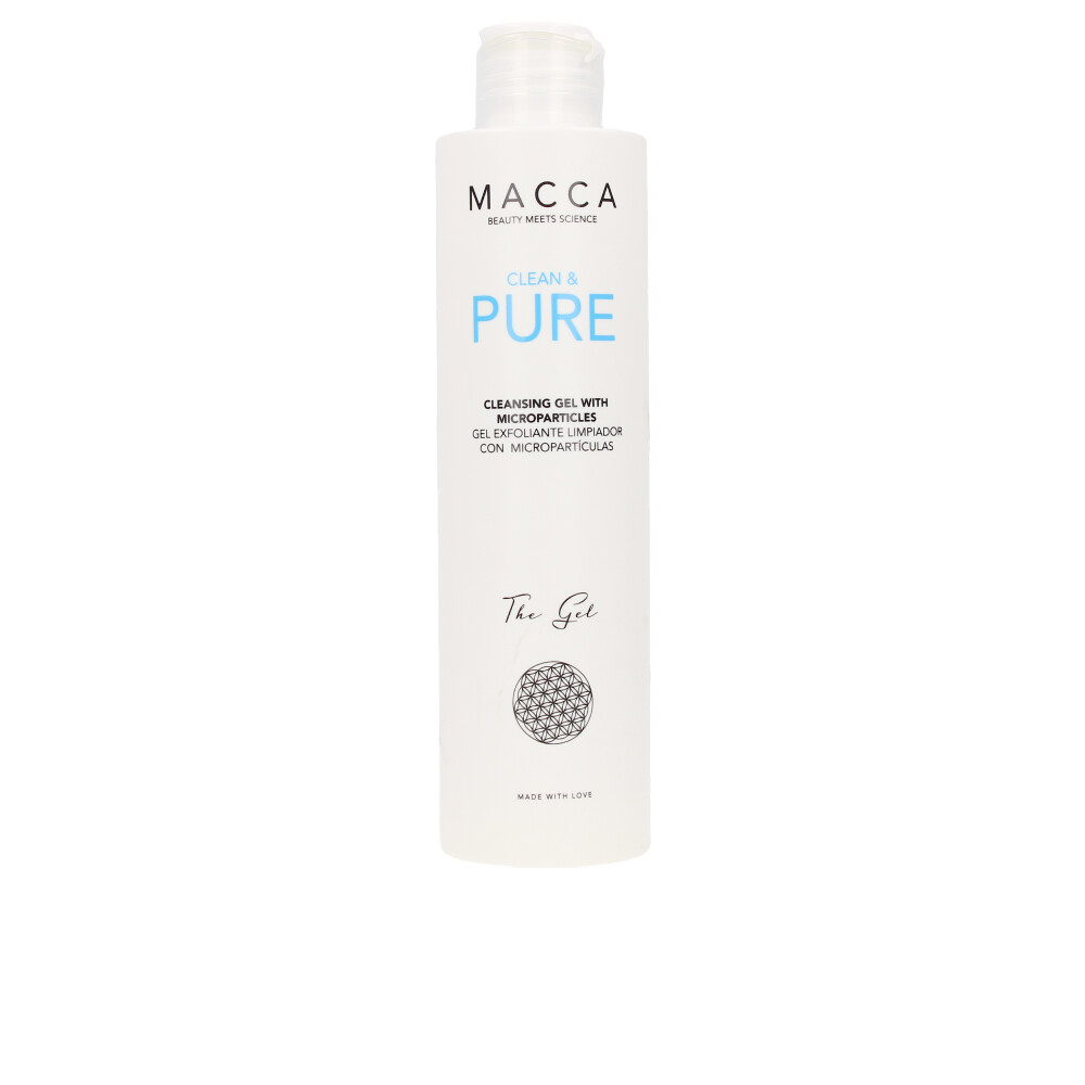 MACCA : CLEAN & PURE cleansing gel with microparticles 200 ml