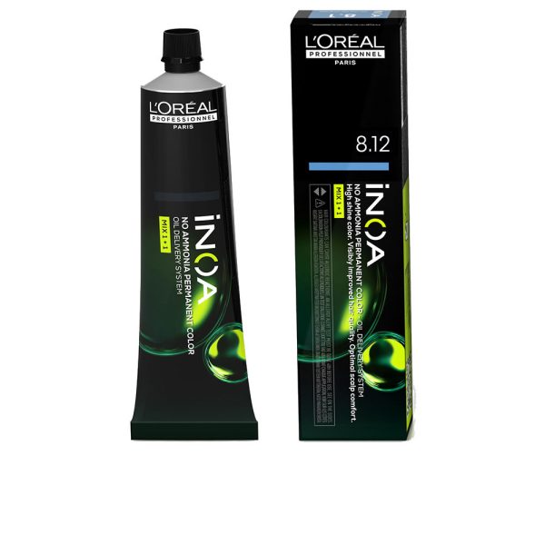 L'ORÉAL PROFESSIONNEL PARIS : INOA no ammonia permanent color #8.12 60 gr