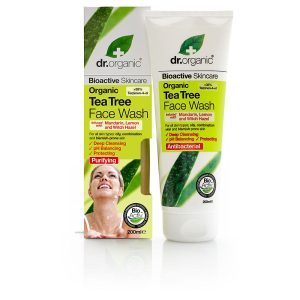 DR. ORGANIC : BIOACTIVE ORGANIC tea tree face wash 200 ml