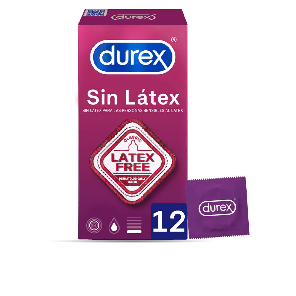 DUREX : WITHOUT LATEX condoms 12 u