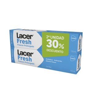 LACER : LACERFRESH TOOTHPASTE GEL PACK 2 x 125 ml