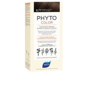 PHYTO : PHYTOCOLOR #6.77-marrón claro capuchino 4 u
